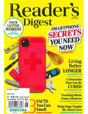 Reader’s digest 6月號/2021 | 拾書所