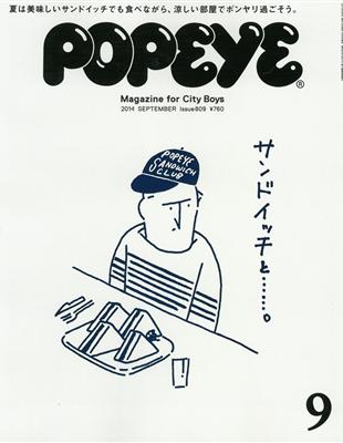 Popeye 9月號 2014 三明治特集 Taaze 讀冊生活