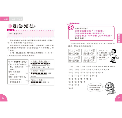 哆啦a夢數學百寶袋 1 超實用數學辭典 1 3年級版 Taaze 讀冊生活